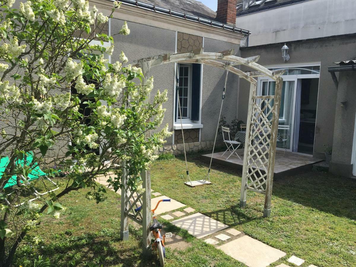 Maison De Ville Jardin 2Km De Tours Saint-Pierre-des-Corps Exteriör bild